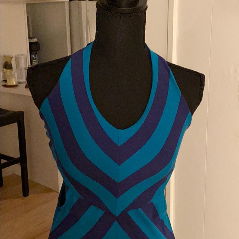 Blue & Blue striped Dress - Picture 2 of 14